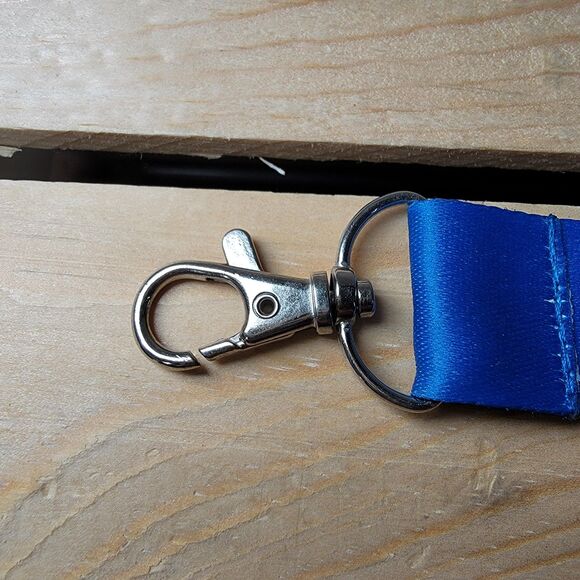 Dallas Mavericks Lanyard w/ Clip Royal Blue - Picture 3 of 4